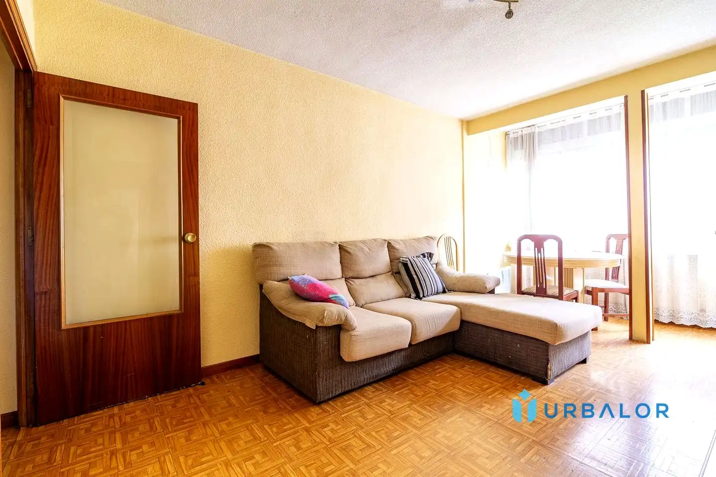 Living room of Flat for sale in Alcorcón  with Heating and Terrace