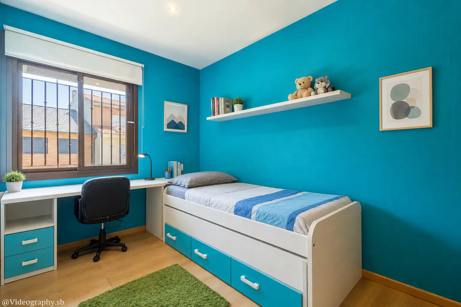 Habitación de Casa adosada en venta en San Martín de Valdeiglesias con Aire acondicionado, Calefacción y Jardín privado
