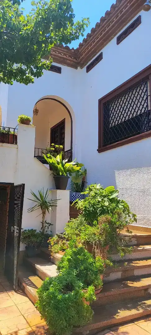 Terraza de Casa o chalet en venta en Sant Boi de Llobregat con Aire acondicionado, Jardín privado y Parquet
