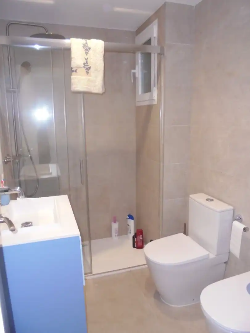 Badezimmer von Wohnungen zur Miete in Oropesa del Mar / Orpesa mit Terrasse, Möbliert und Ofen