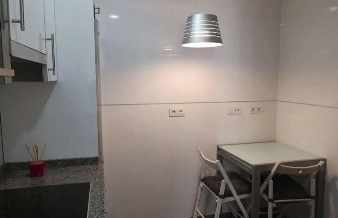 Cuina de Pis de lloguer en A Coruña Capital  amb Calefacció, Moblat i Forn