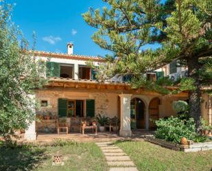 Exterior view of Country house for sale in Llubí  with Air Conditioner, Heating and Private garden