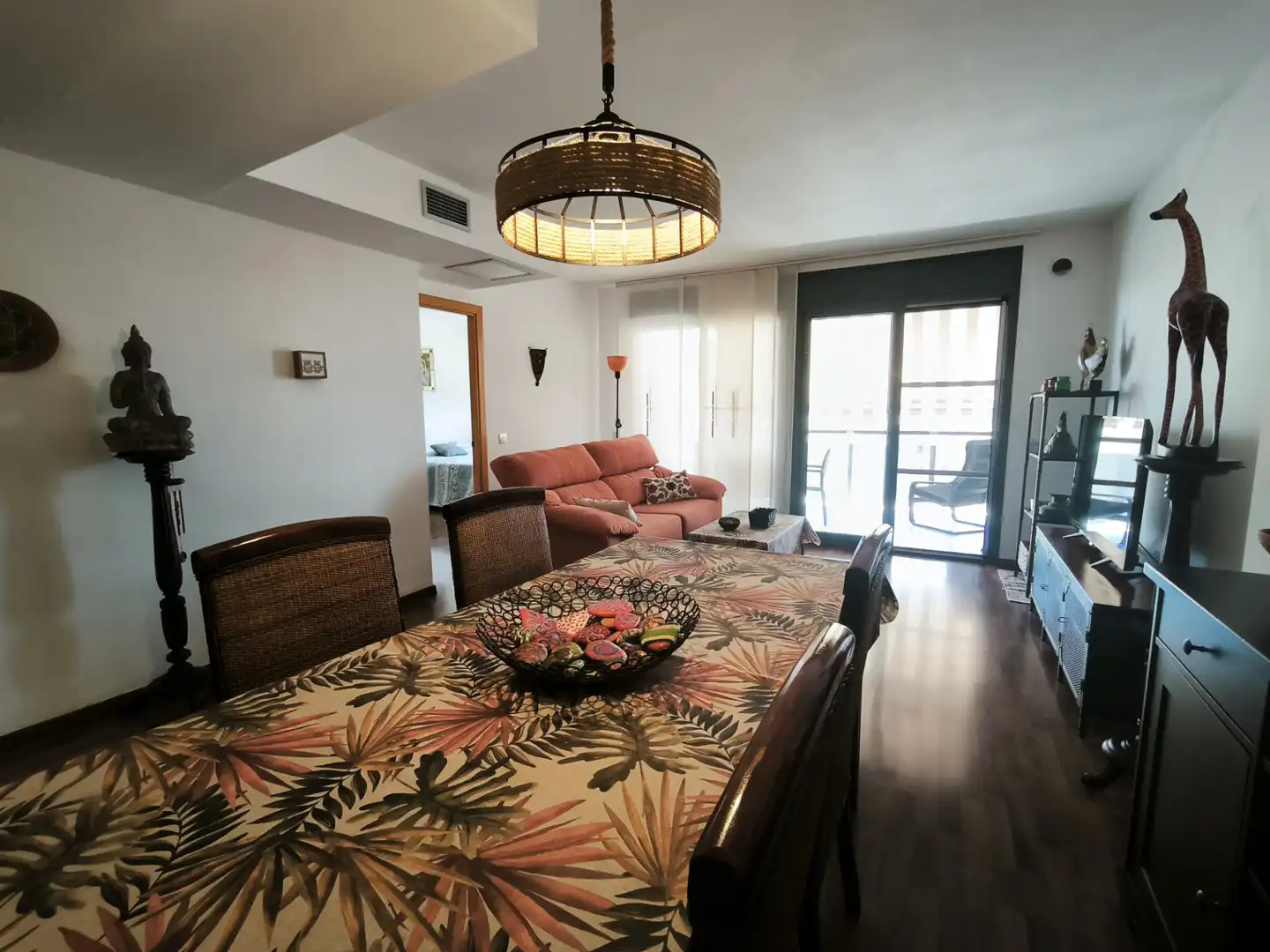 Esszimmer von Wohnung zum Verkauf in La Ràpita mit Klimaanlage, Terrasse und Möbliert