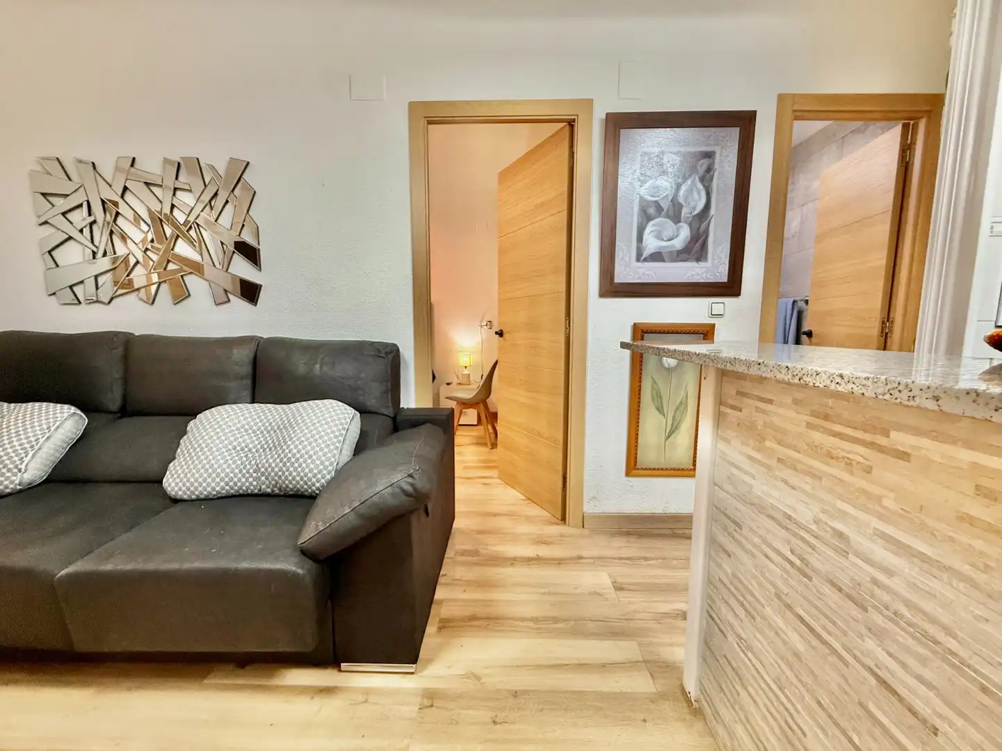 Living room of Houses for sale in Los Alcázares  with Air Conditioner, Private garden and Terrace