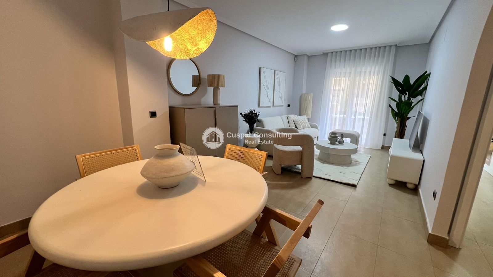 Sala de estar de Apartamento en venta en Los Alcázares con Aire acondicionado, Calefacción y Terraza