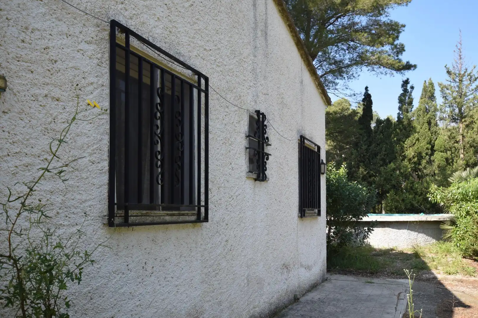Vista exterior de Casa o xalet en venda en Alfara de Carles amb Terrassa, Traster i Piscina
