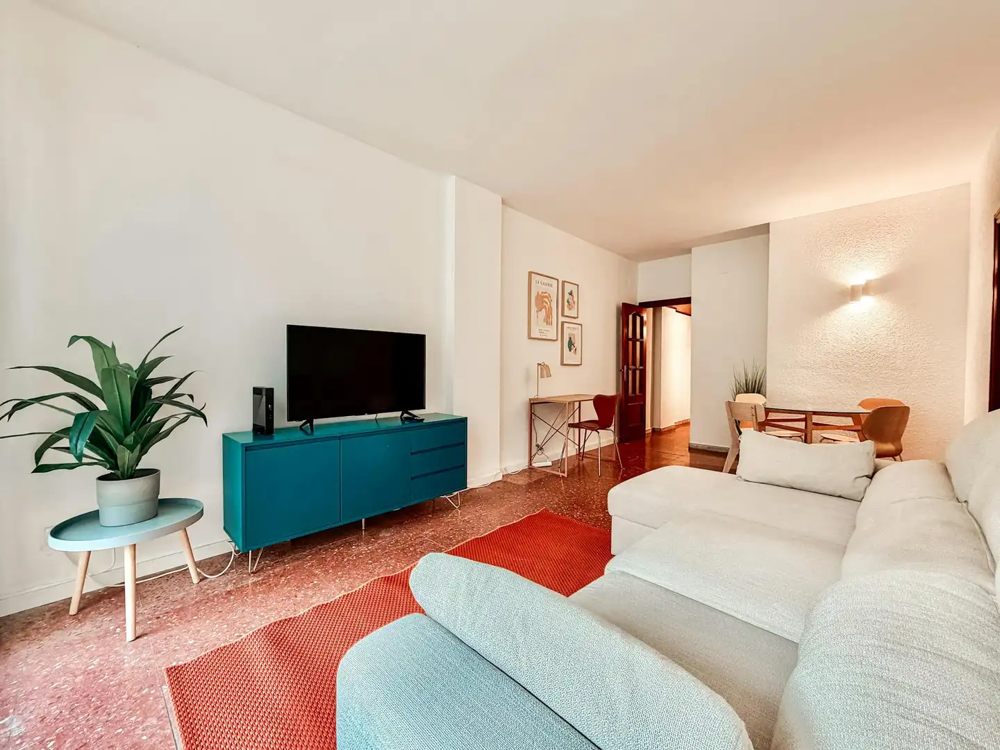 Living room of Flat for rent in Sant Martí