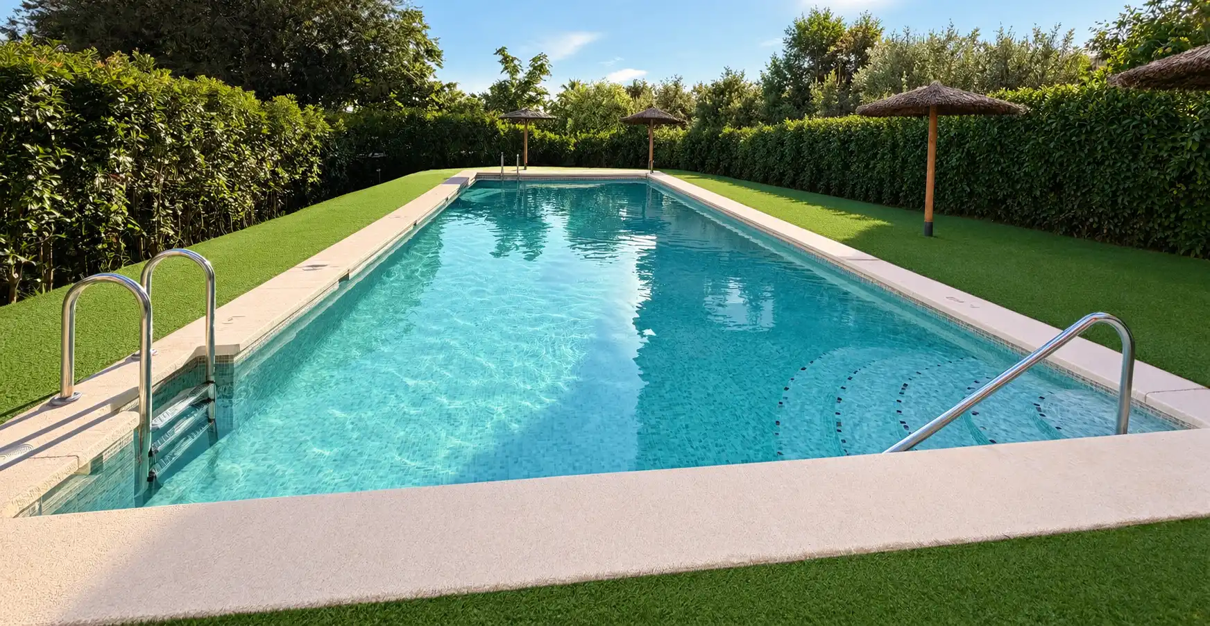 Swimming pool of Flat for sale in  Valencia Capital  with Air Conditioner, Terrace and Swimming Pool