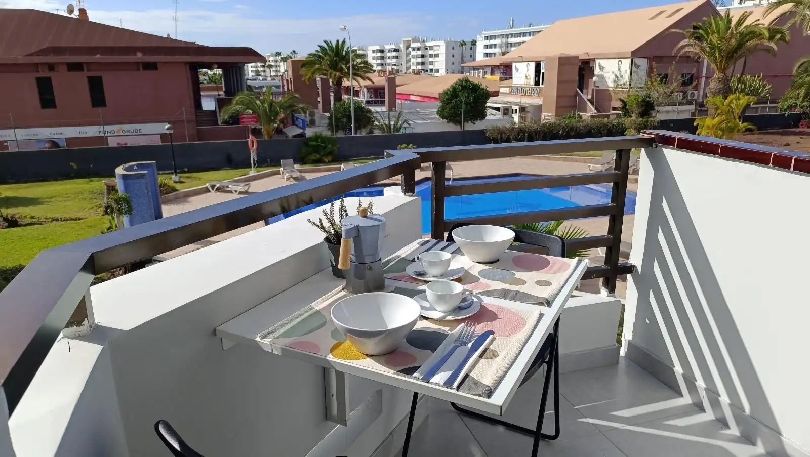 Terrasse von Wohnungen zum Verkauf in San Bartolomé de Tirajana mit Klimaanlage, Möbliert und Balkon