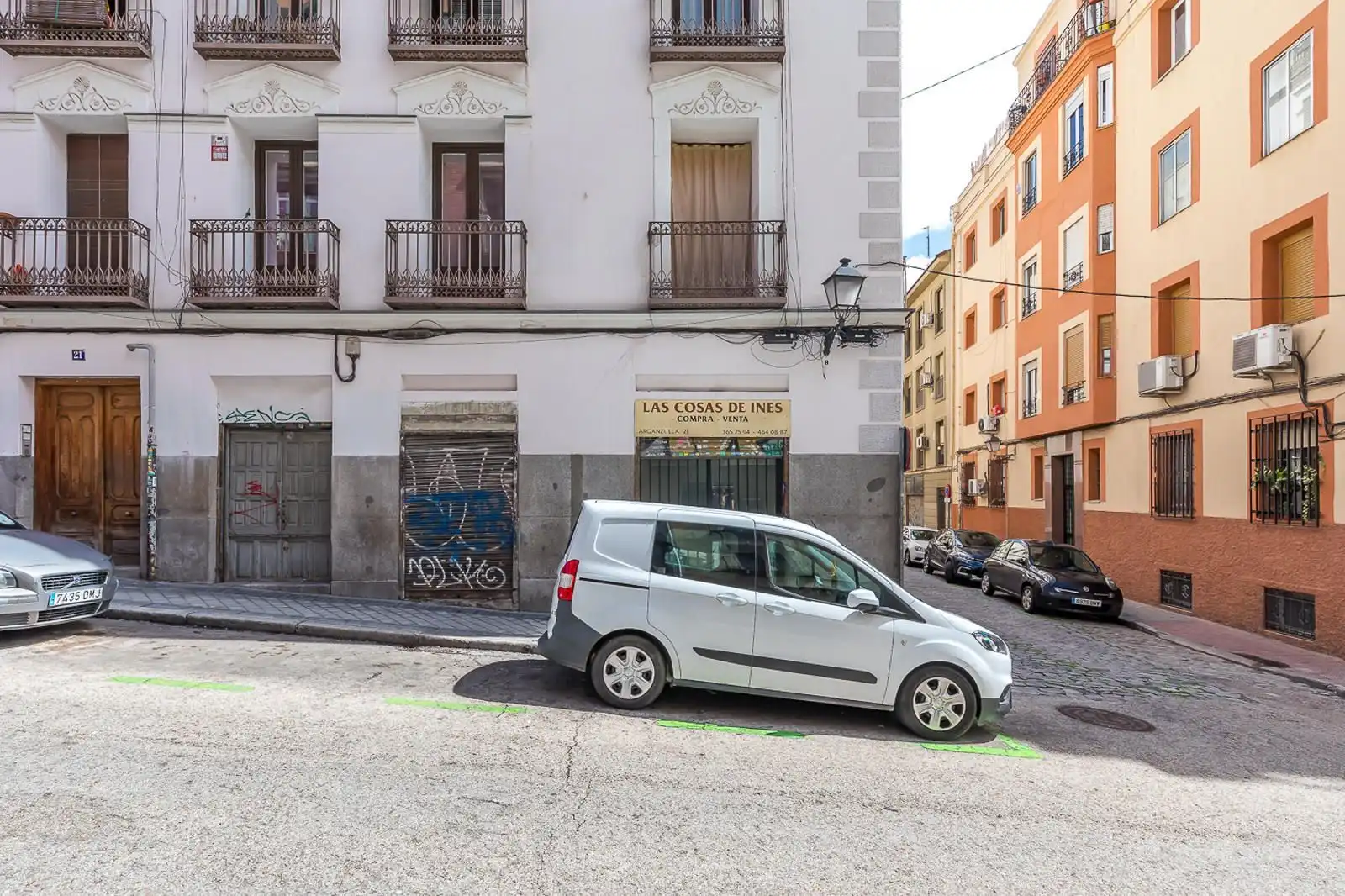 Vista exterior de Local de alquiler en Madrid