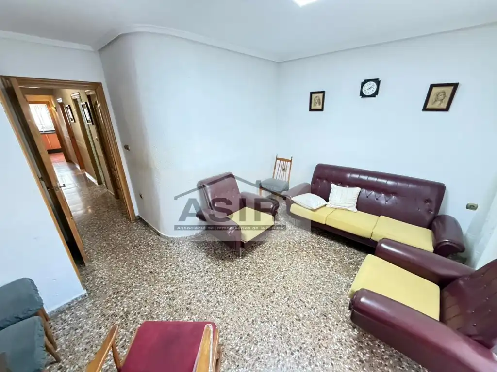 Living room of Flat for sale in Alzira  with Balcony