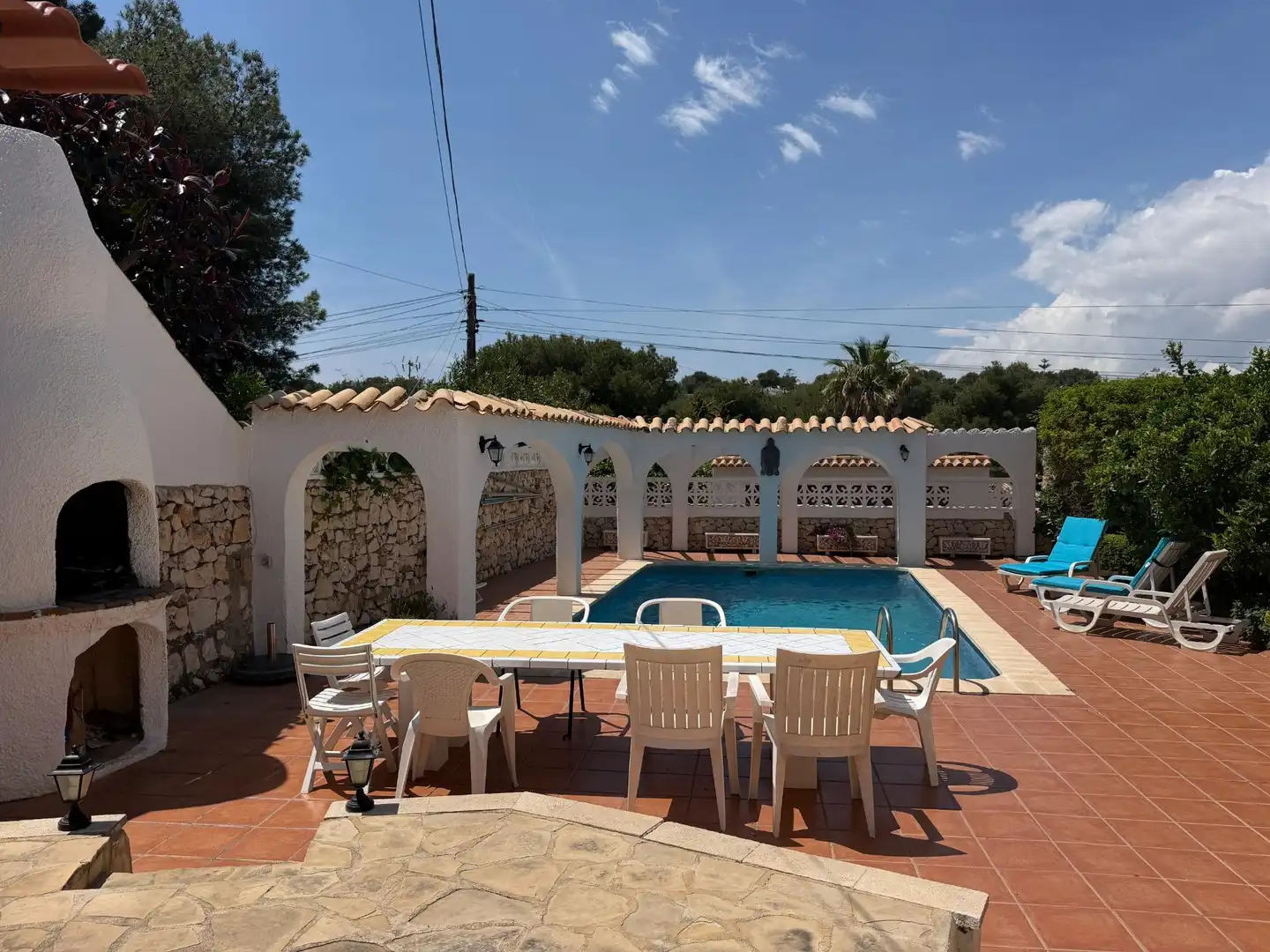 Swimming pool of Houses for sale in Jávea / Xàbia  with Private garden, Terrace and Swimming Pool