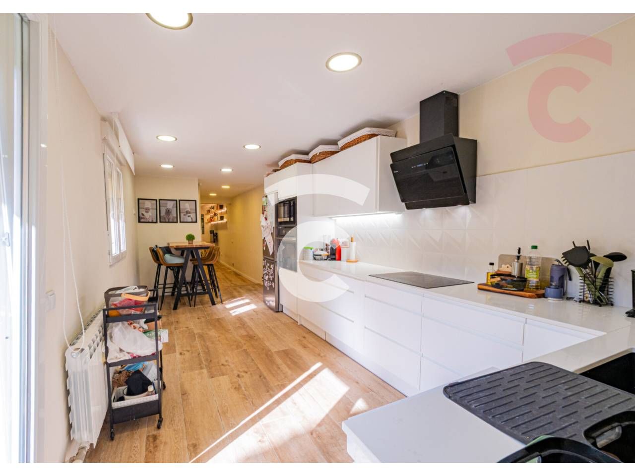 Kitchen of Flat for sale in Tona  with Heating and Storage room