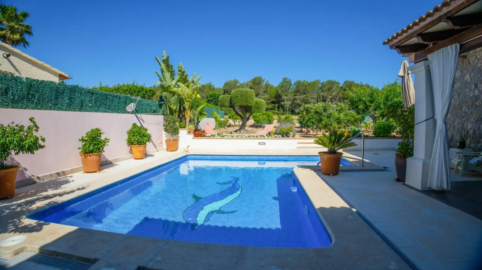 Piscina de Casa o chalet en venta en Santa Margalida con Aire acondicionado, Terraza y Trastero