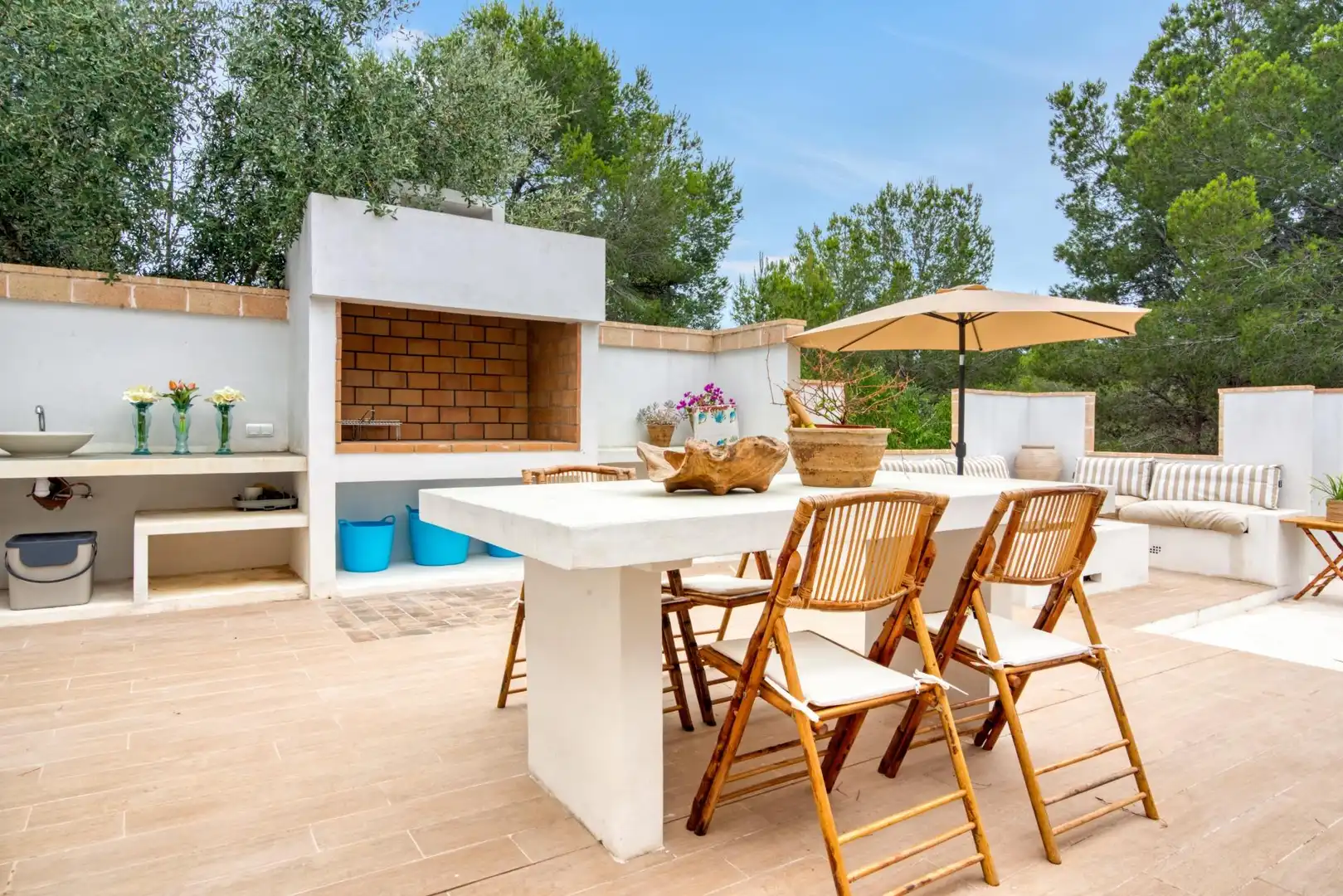 Jardí de Casa o xalet en venda en L'Ametlla de Mar  amb Aire condicionat, Calefacció i Jardí privat