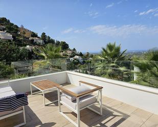 Terrace of Apartment to rent in Pedreguer  with Air Conditioner, Heating and Private garden