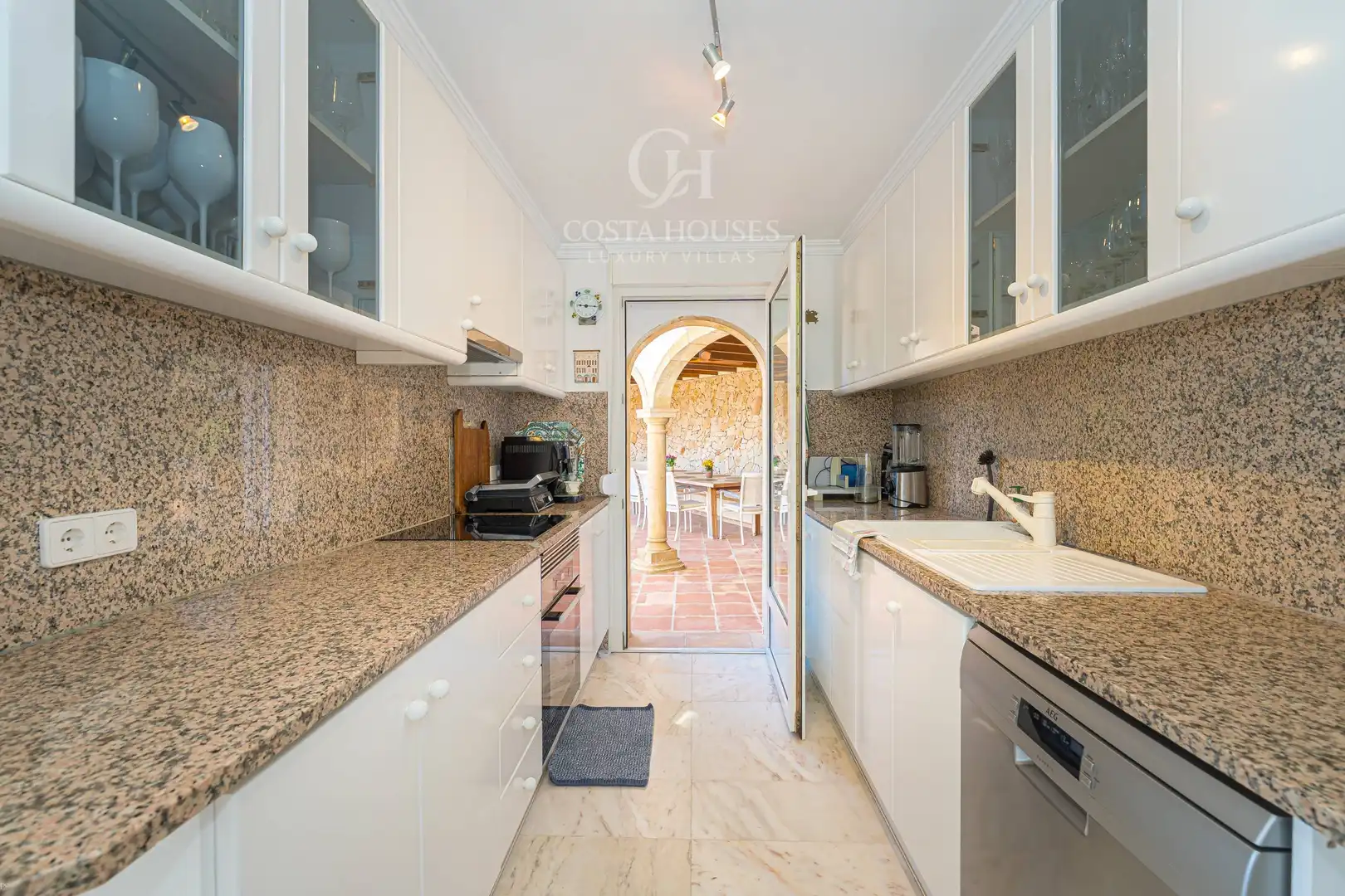 Kitchen of Houses for sale in Dénia  with Air Conditioner, Heating and Private garden