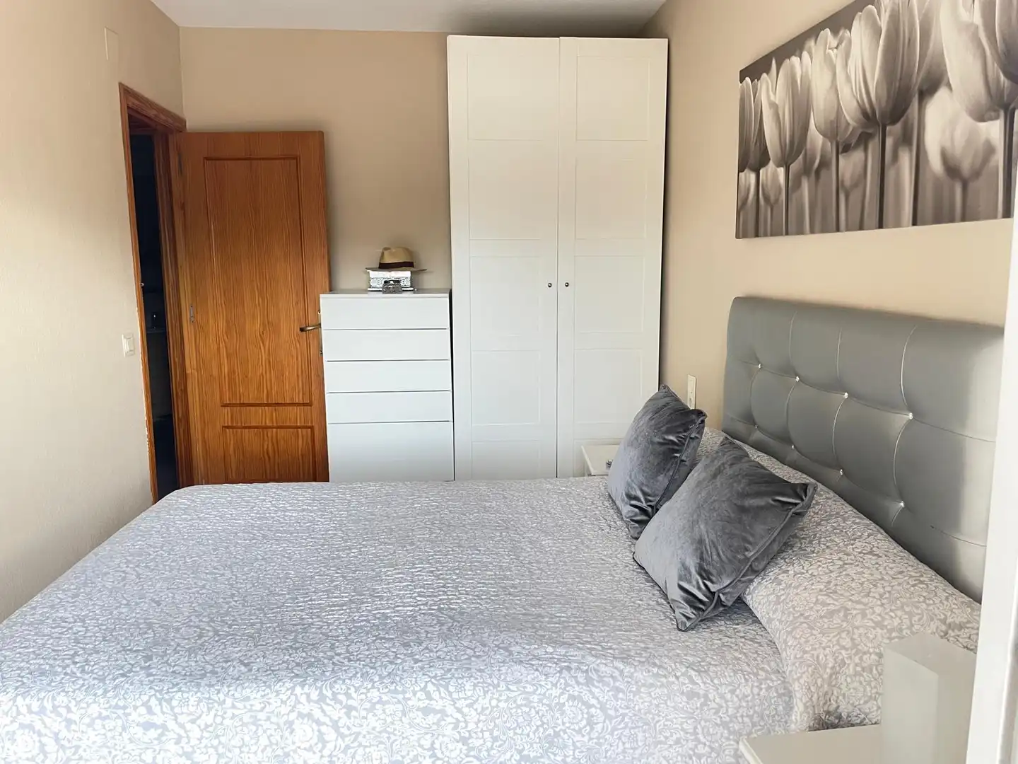 Dormitori de Apartament en venda en El Portil amb Terrassa, Moblat i Piscina comunitària