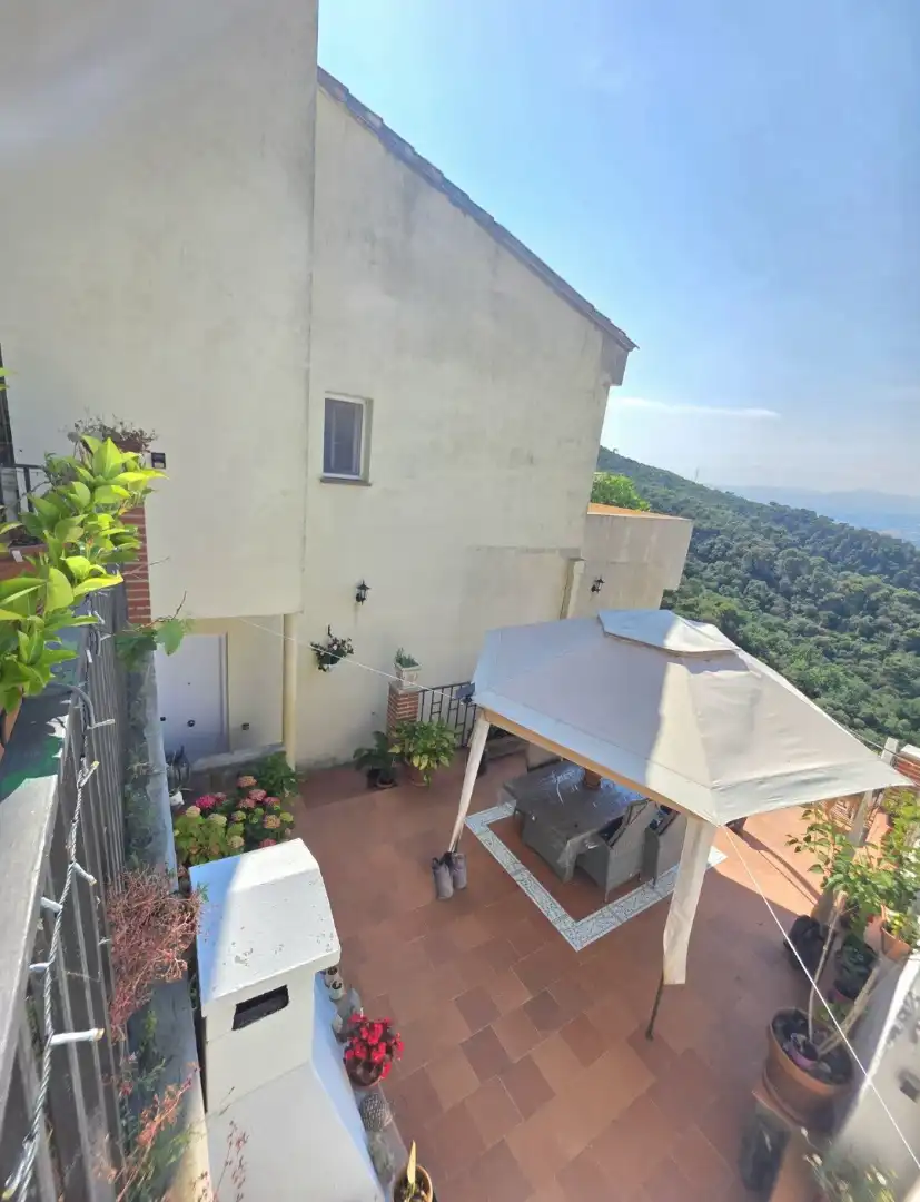 Terrasse von Haus oder Chalet zum Verkauf in Sant Fost de Campsentelles mit Heizung, Privatgarten und Abstellraum