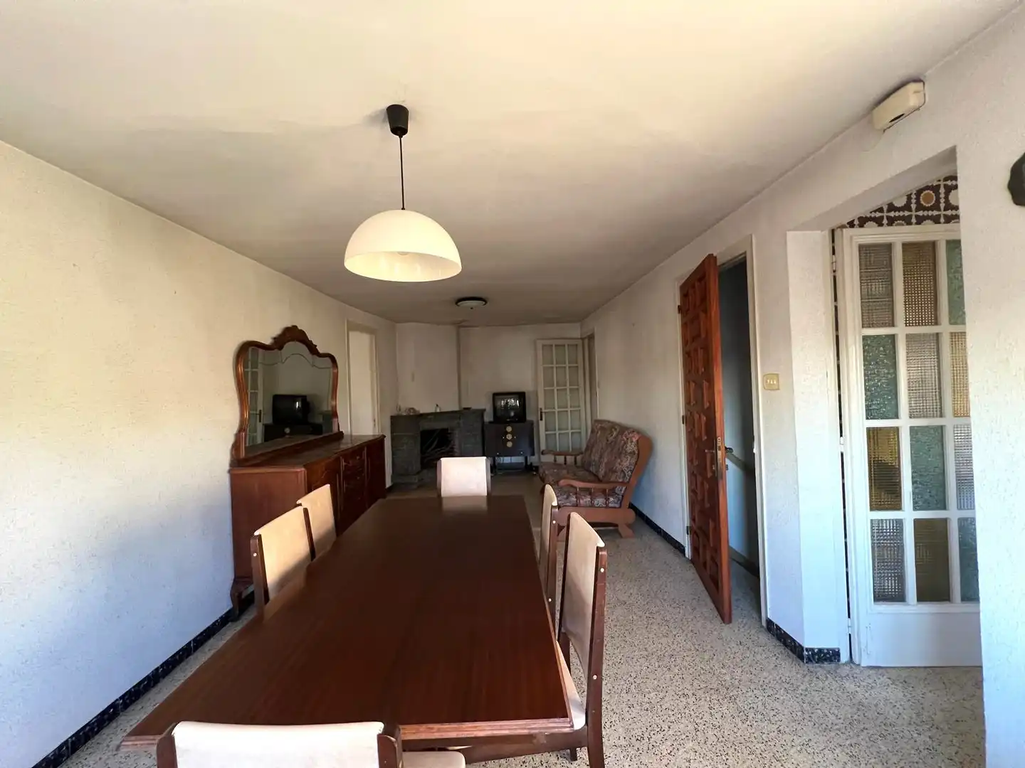 Dining room of Country homes for sale in Montmaneu  with Terrace, Storage room and Furnished
