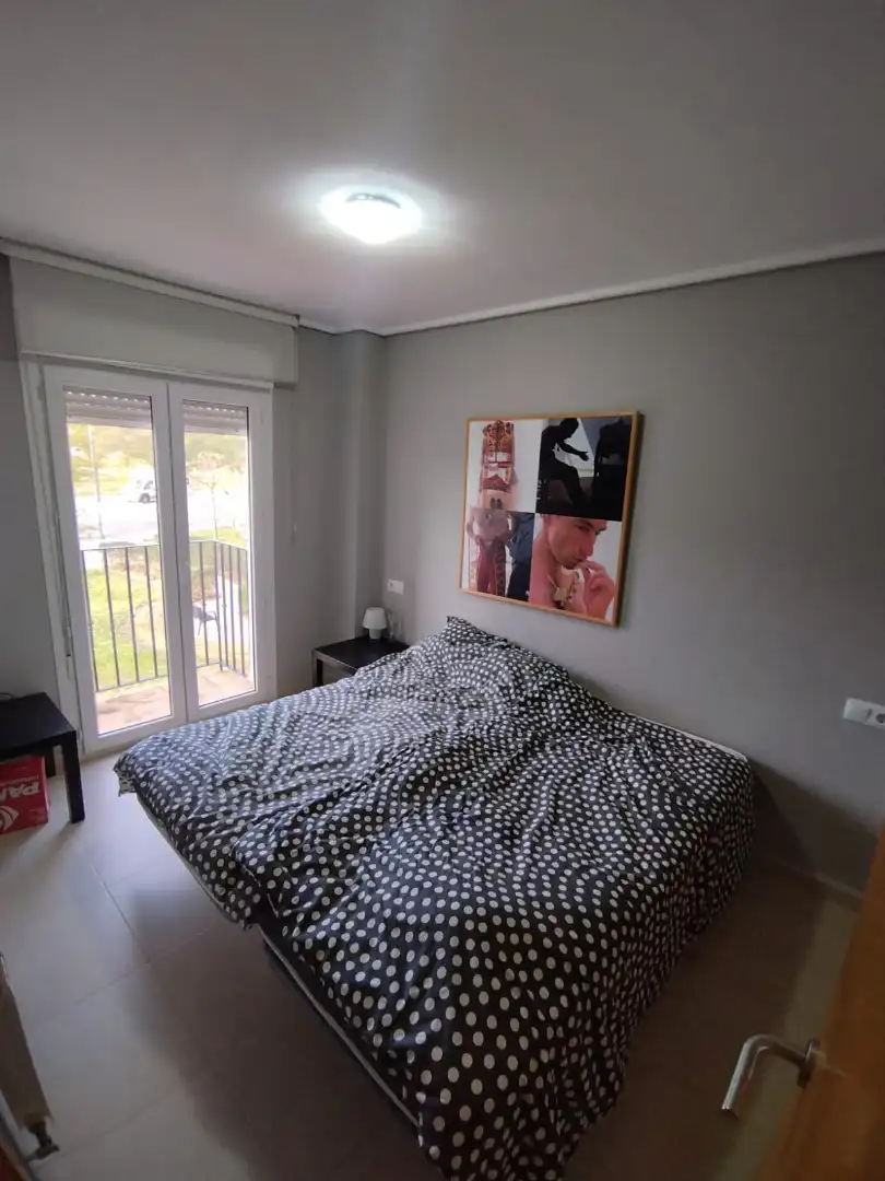 Bedroom of Apartments for rent in Murcia  with Air Conditioner, Terrace and Furnished