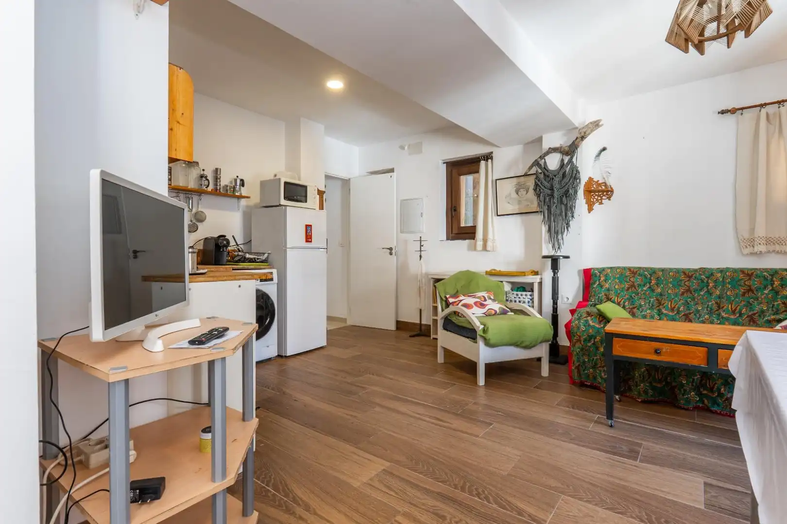 Living room of Houses for sale in Granada  with Air Conditioner, Terrace and Furnished
