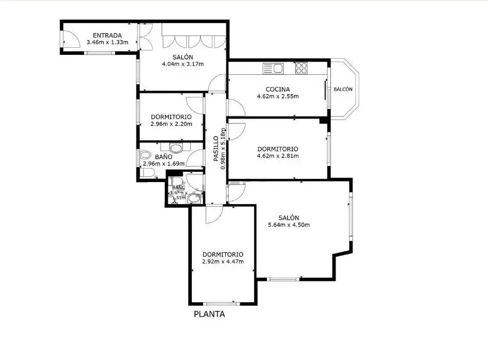 Flat for sale in  Logroño  with Air Conditioner, Heating and Parquet flooring