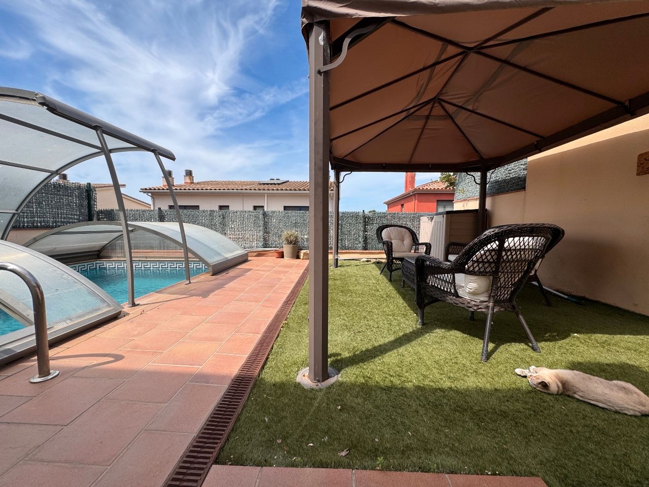 Piscina de Casa o xalet en venda en Palamós amb Jardí privat, Terrassa i Traster