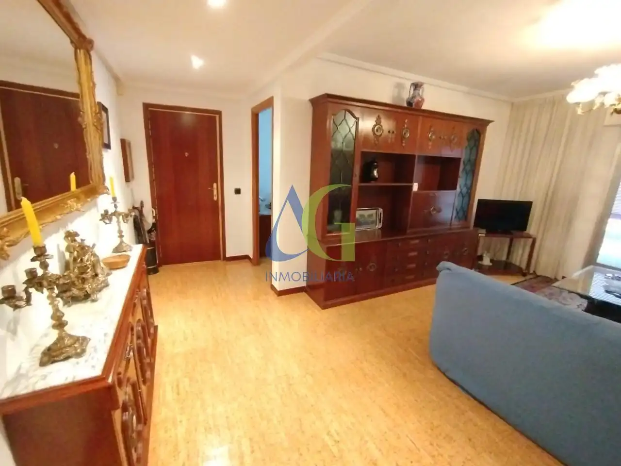 Sala d'estar de Pis de lloguer en León Capital  amb Calefacció i Traster