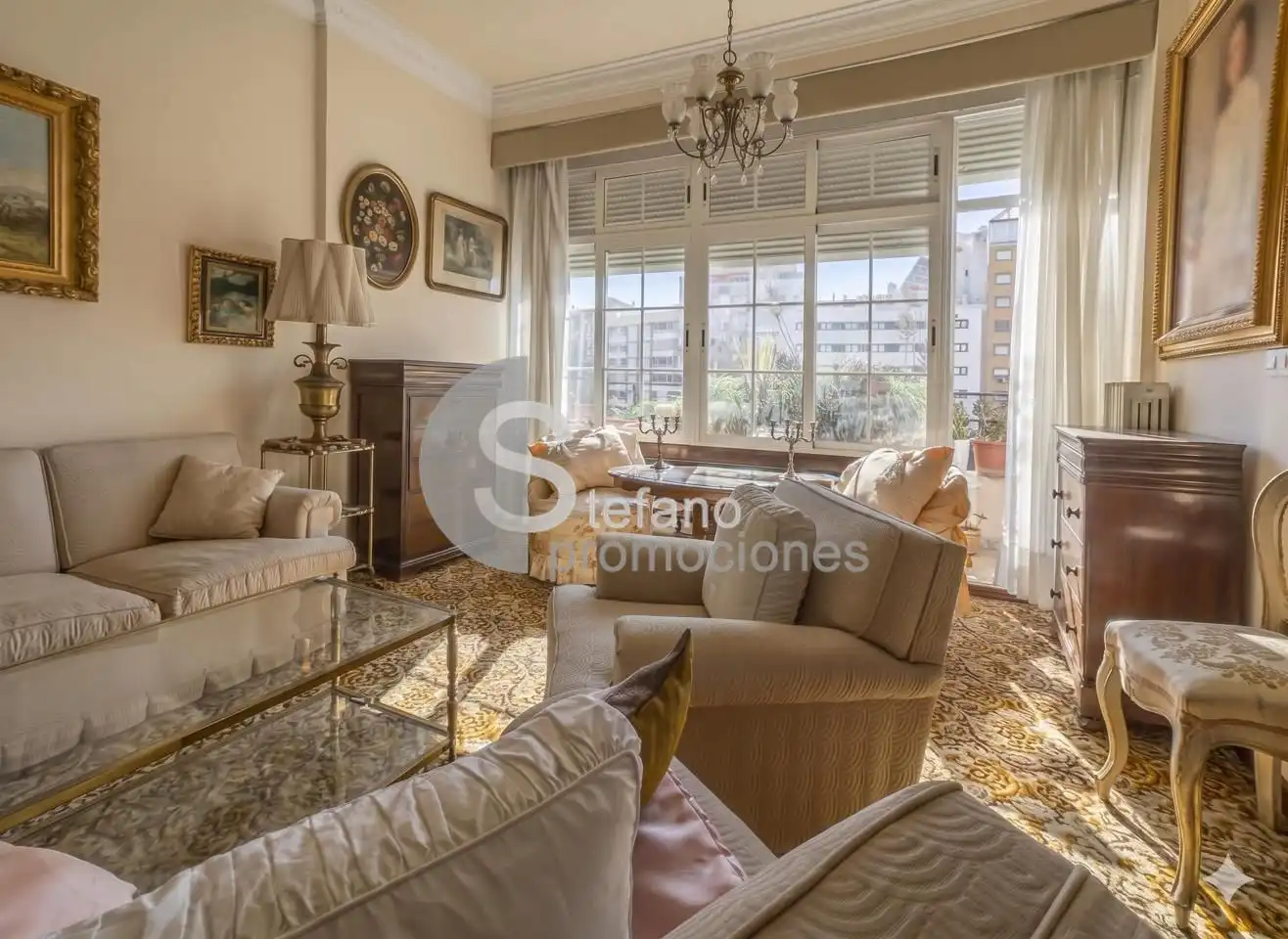 Sala de estar de Dúplex en venta en Málaga con Aire acondicionado y Parquet