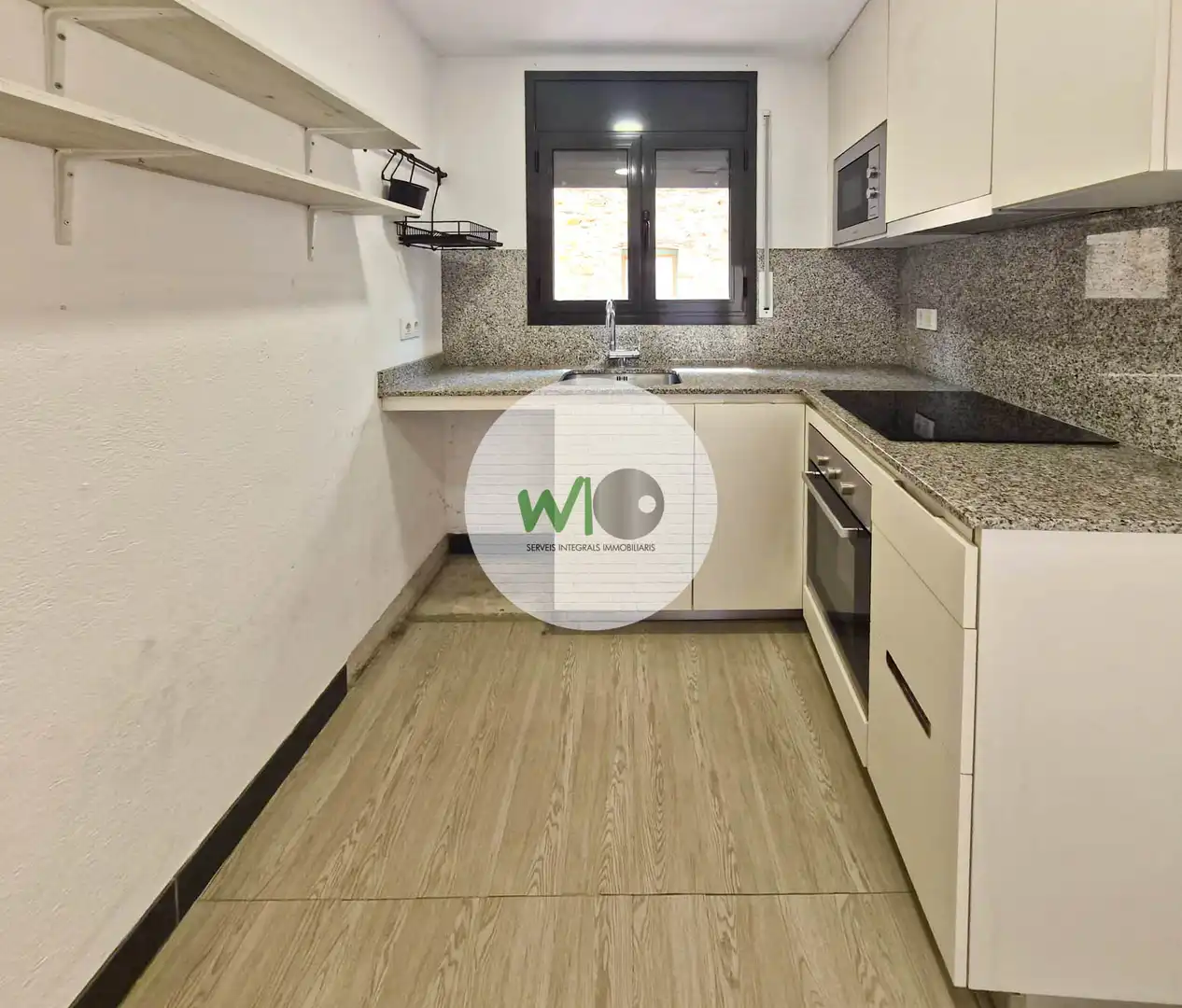 Küche von Wohnung zur Miete in Ventalló mit Klimaanlage, Heizung und Terrasse
