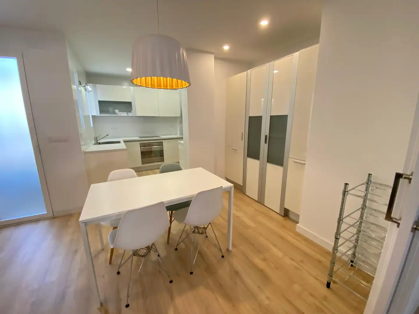 Kitchen of Flat for rent in Albacete  with Air Conditioner, Heating and Parquet flooring