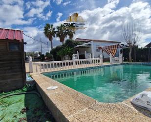 Swimming pool of House or chalet to rent in Mengíbar  with Air Conditioner, Heating and Swimming Pool