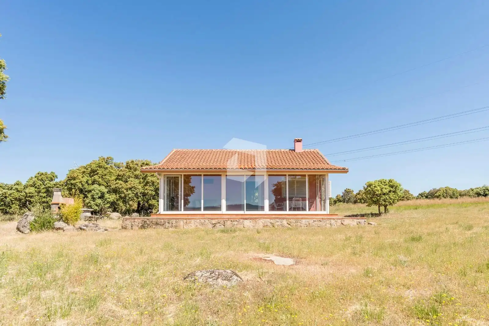 Außenansicht von Haus oder Chalet zum Verkauf in Población de Arroyo mit Heizung, Terrasse und Möbliert