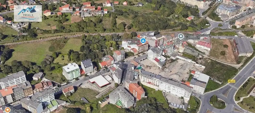 Vista exterior de Casa o xalet en venda en Ferrol amb Jardí privat