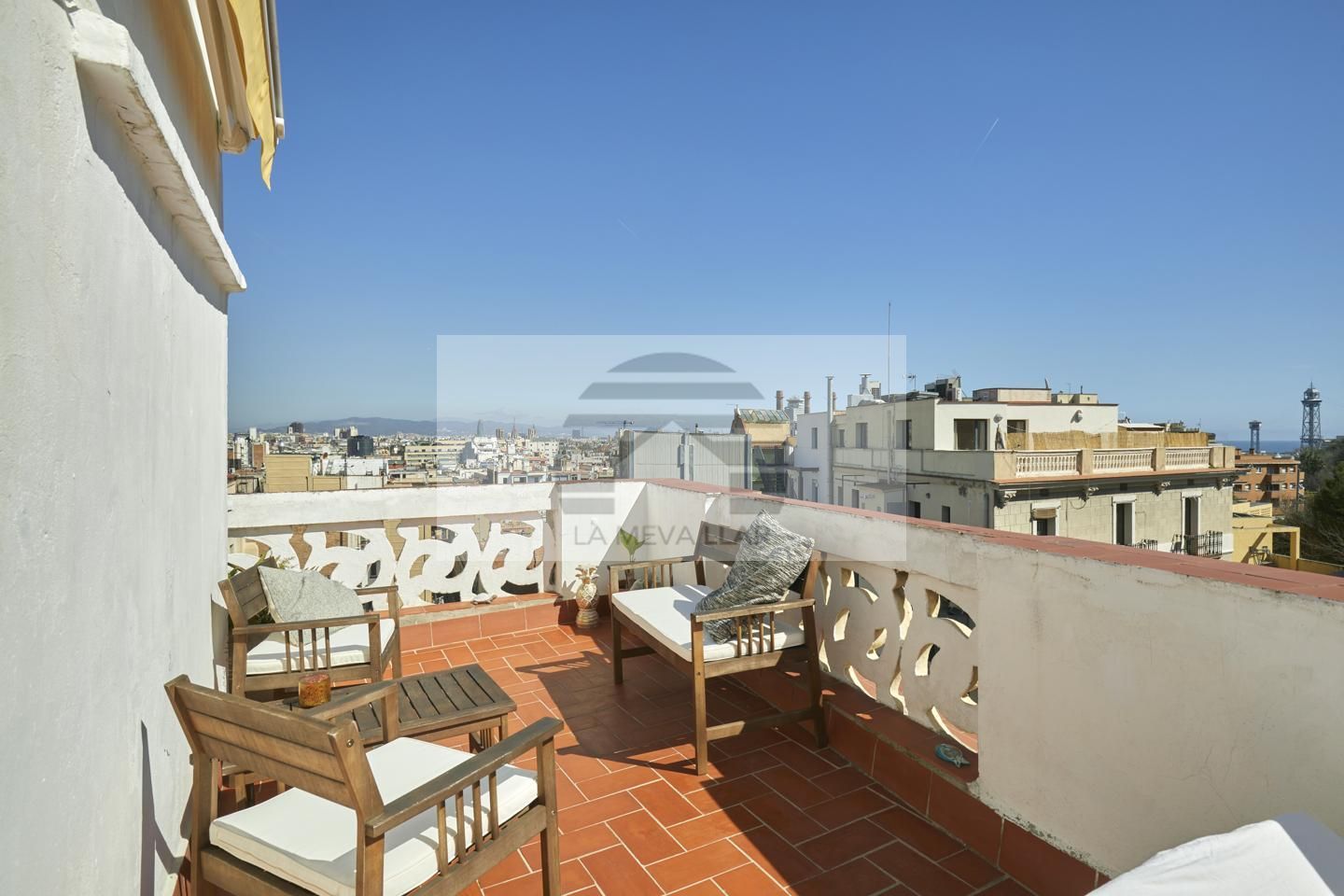 Terrace of Attic for sale in  Barcelona Capital  with Air Conditioner, Parquet flooring and Terrace