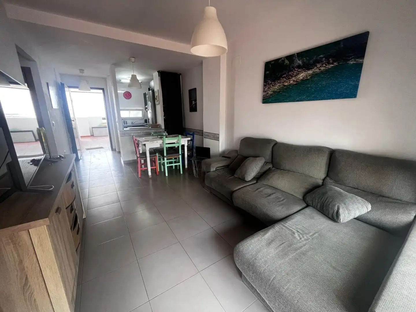 Sala de estar de Apartamento de alquiler en Torre-Pacheco con Terraza y Piscina comunitaria
