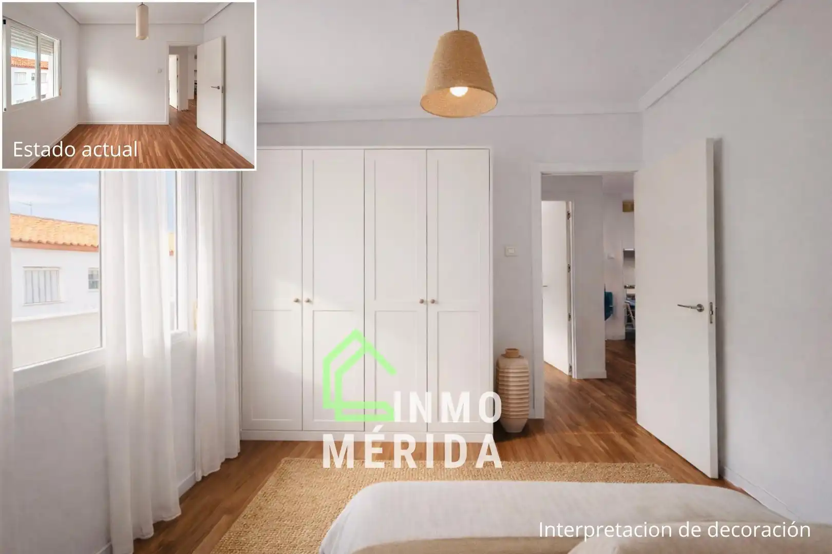 Bedroom of Flat for sale in Mérida  with Balcony