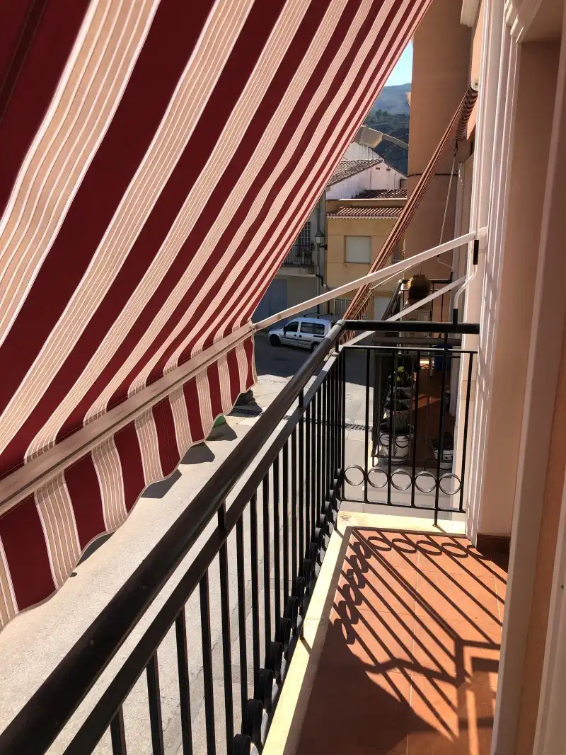 Terrassa de Casa adosada en venda en Ròtova amb Aire condicionat, Moblat i Balcó