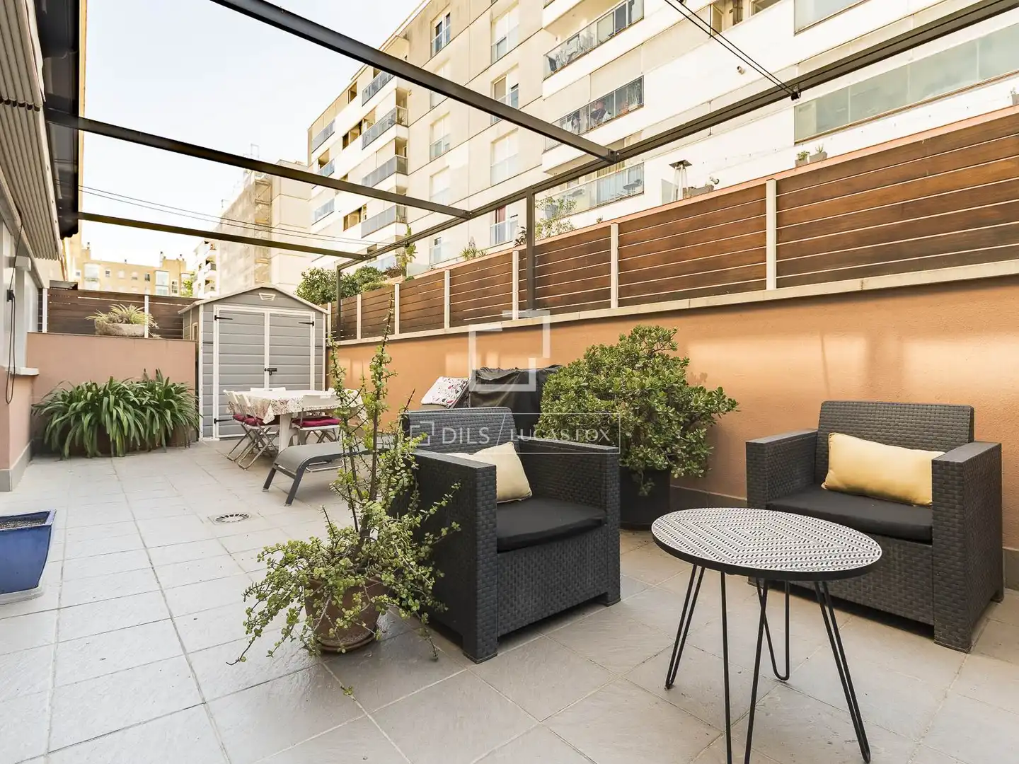 Terrace of Flat for sale in Barcelona  with Air Conditioner, Terrace and Storage room