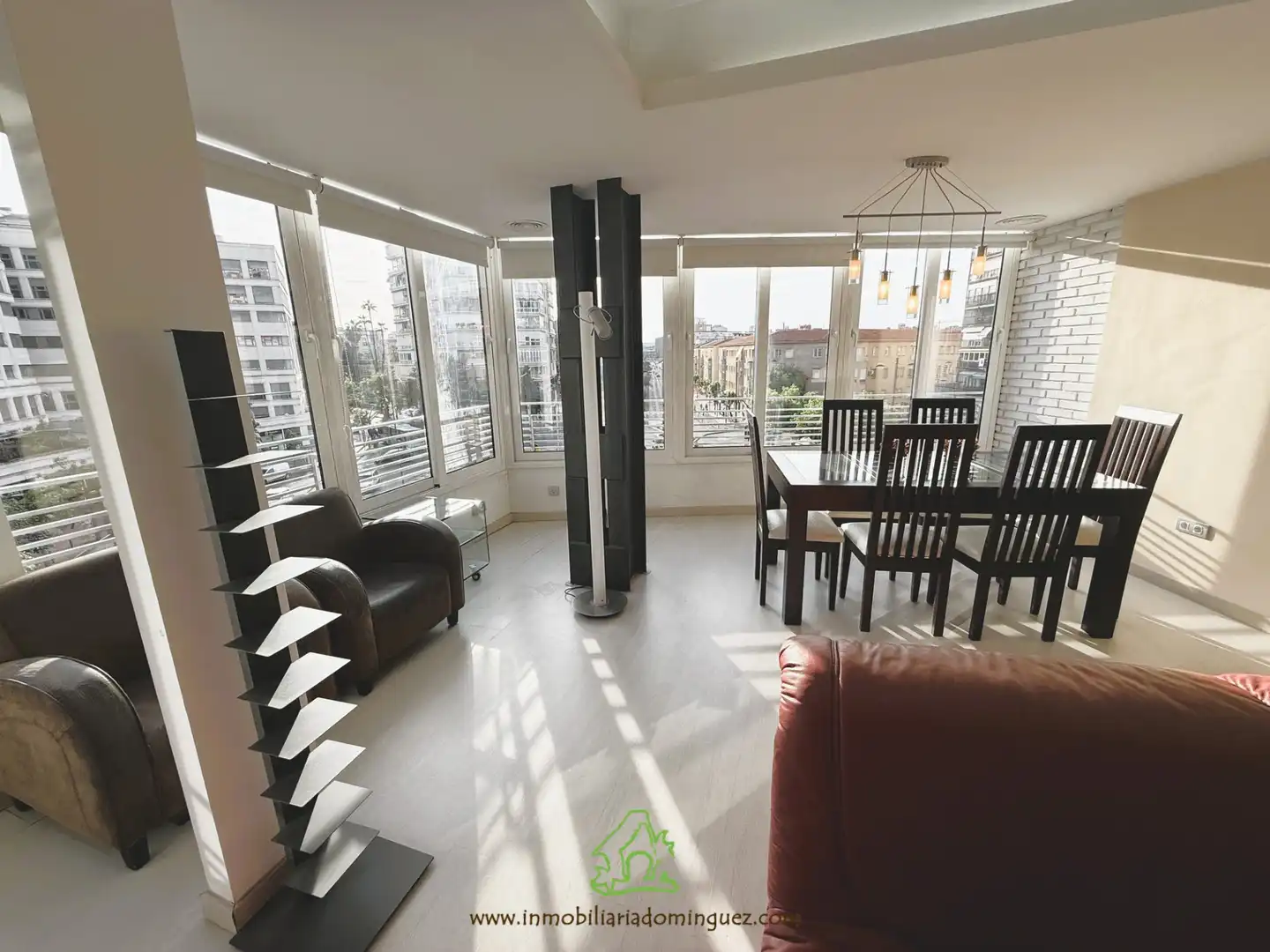 Living room of Flat for sale in Murcia  with Air Conditioner, Furnished and Oven