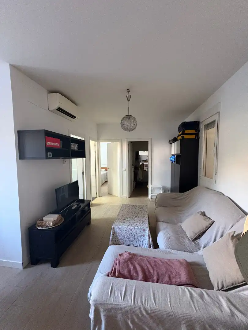 Sala de estar de Piso de alquiler en Madrid con Aire acondicionado, Calefacción y Amueblado