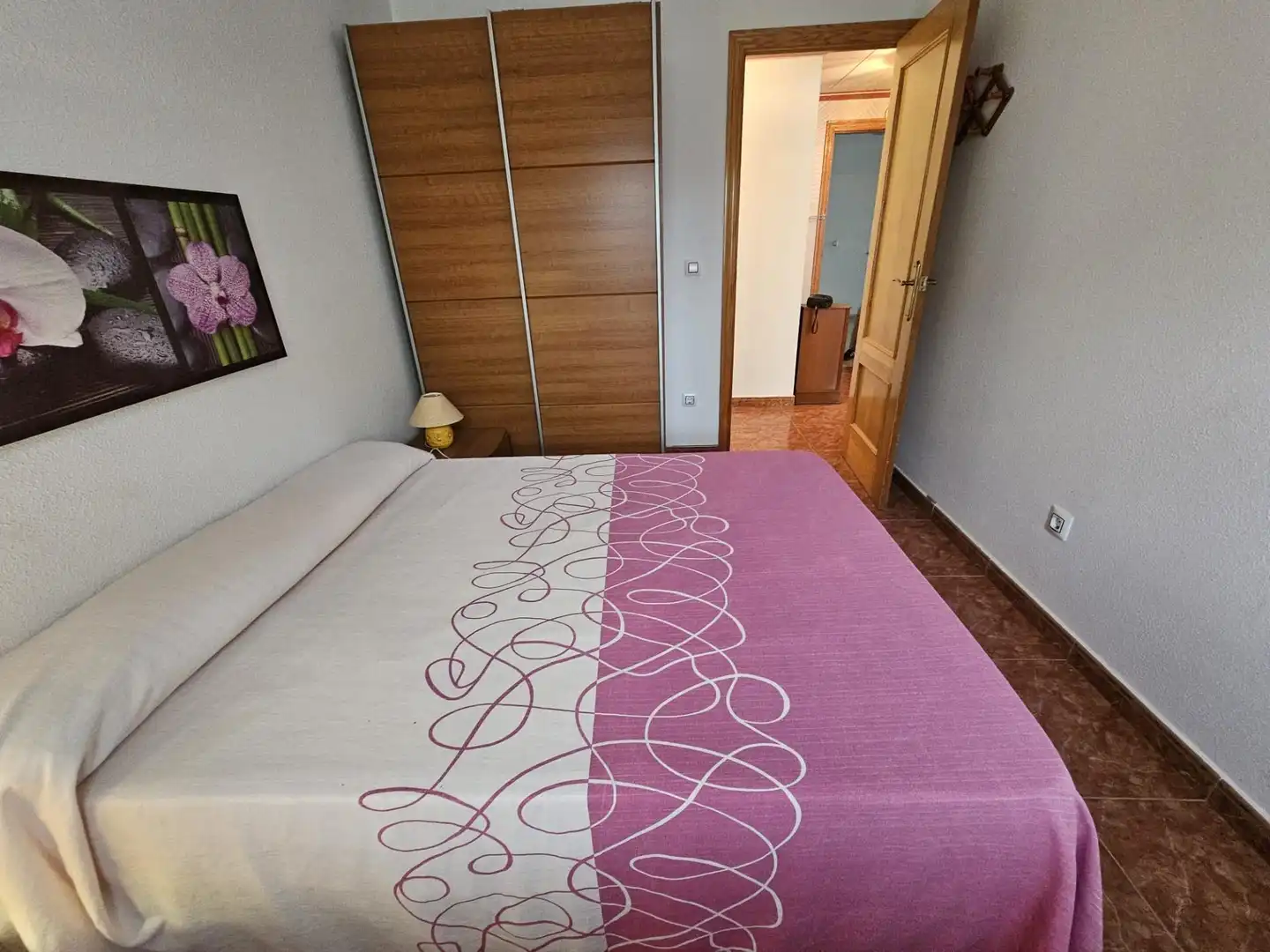 Bedroom of Flat for sale in Sueca  with Air Conditioner, Heating and Storage room