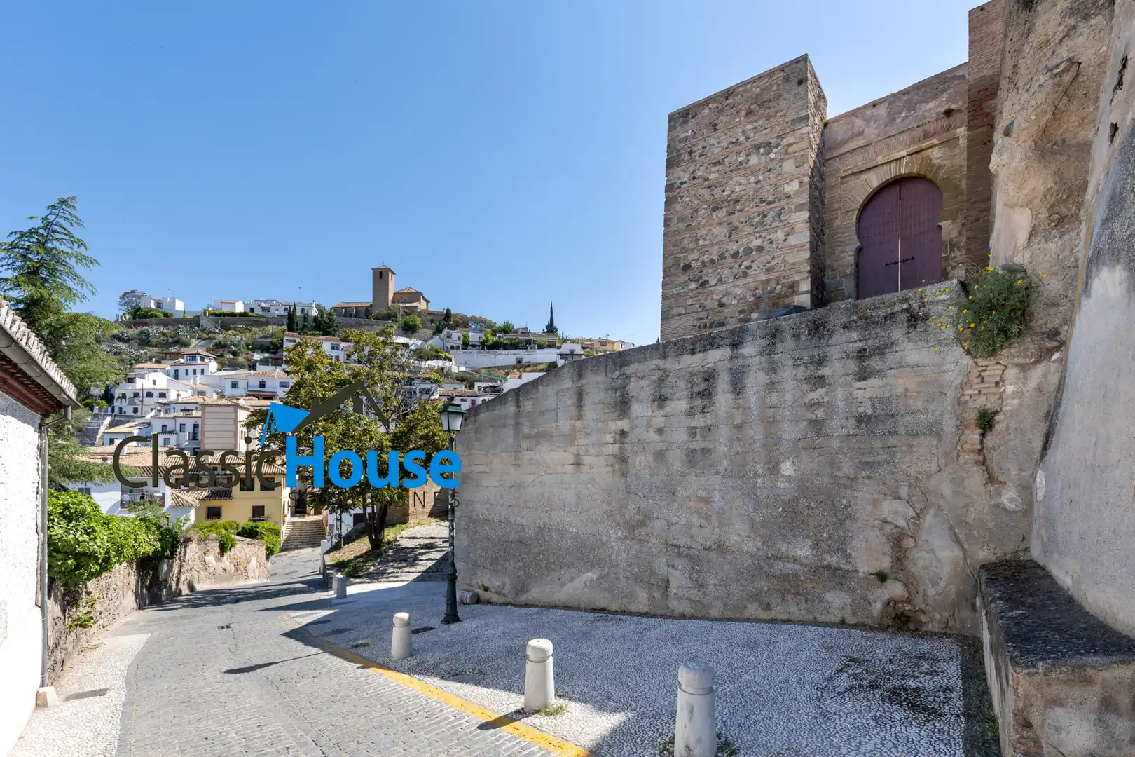 Vista exterior de Casa adosada en venta en Granada con Terraza, Amueblado y Horno