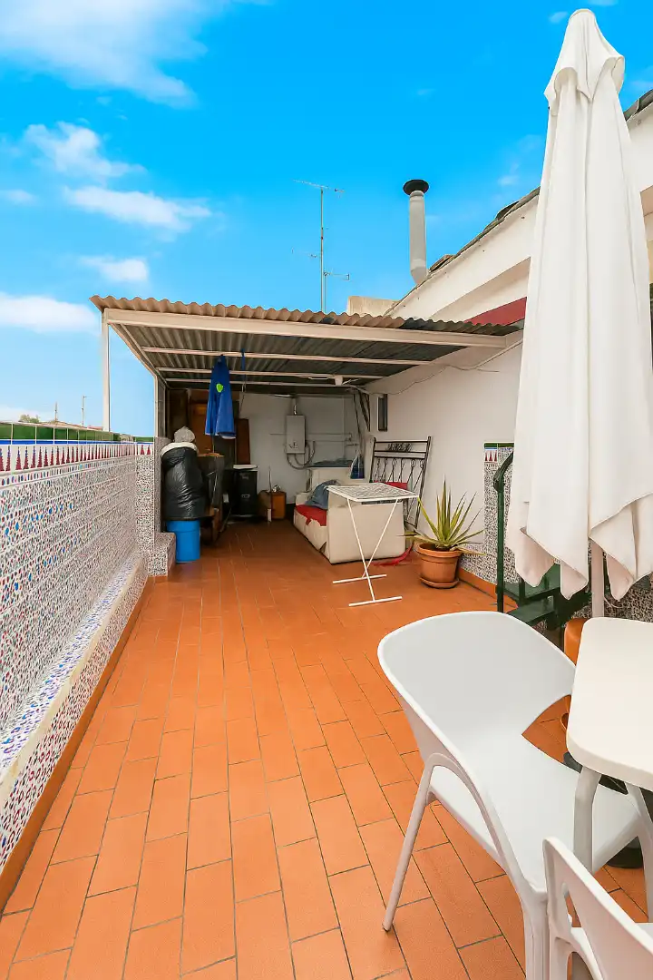 Terraza de Ático en venta en Marbella con Aire acondicionado, Calefacción y Amueblado