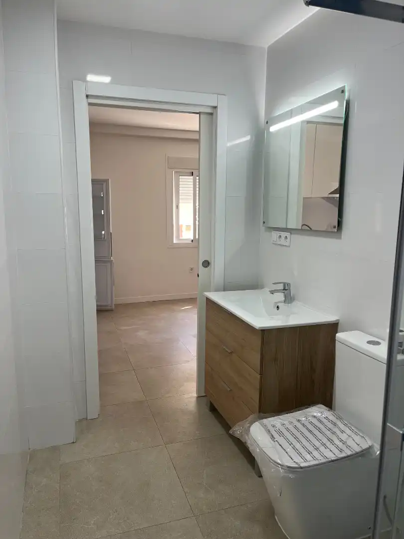 Bany de Apartament de lloguer en Alhaurín El Grande amb Rentadora