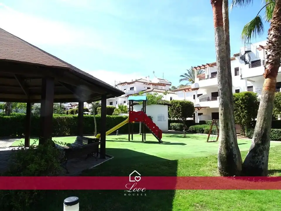 Exterior view of Apartments for sale in Chiclana de la Frontera  with Air Conditioner, Private garden and Community pool