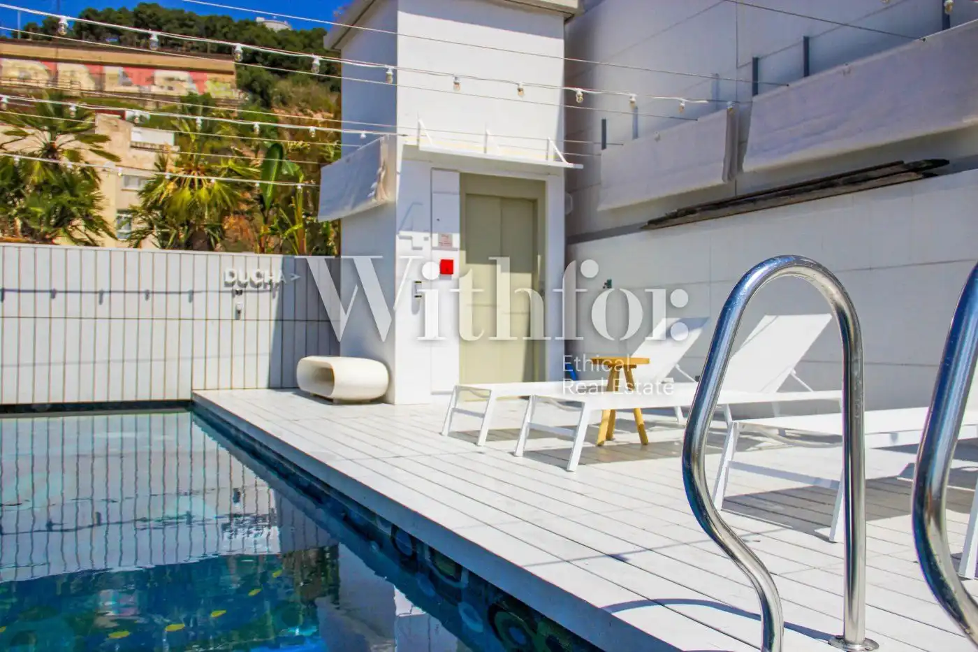 Piscina de Casa o chalet de alquiler en Barcelona con Aire acondicionado, Calefacción y Terraza