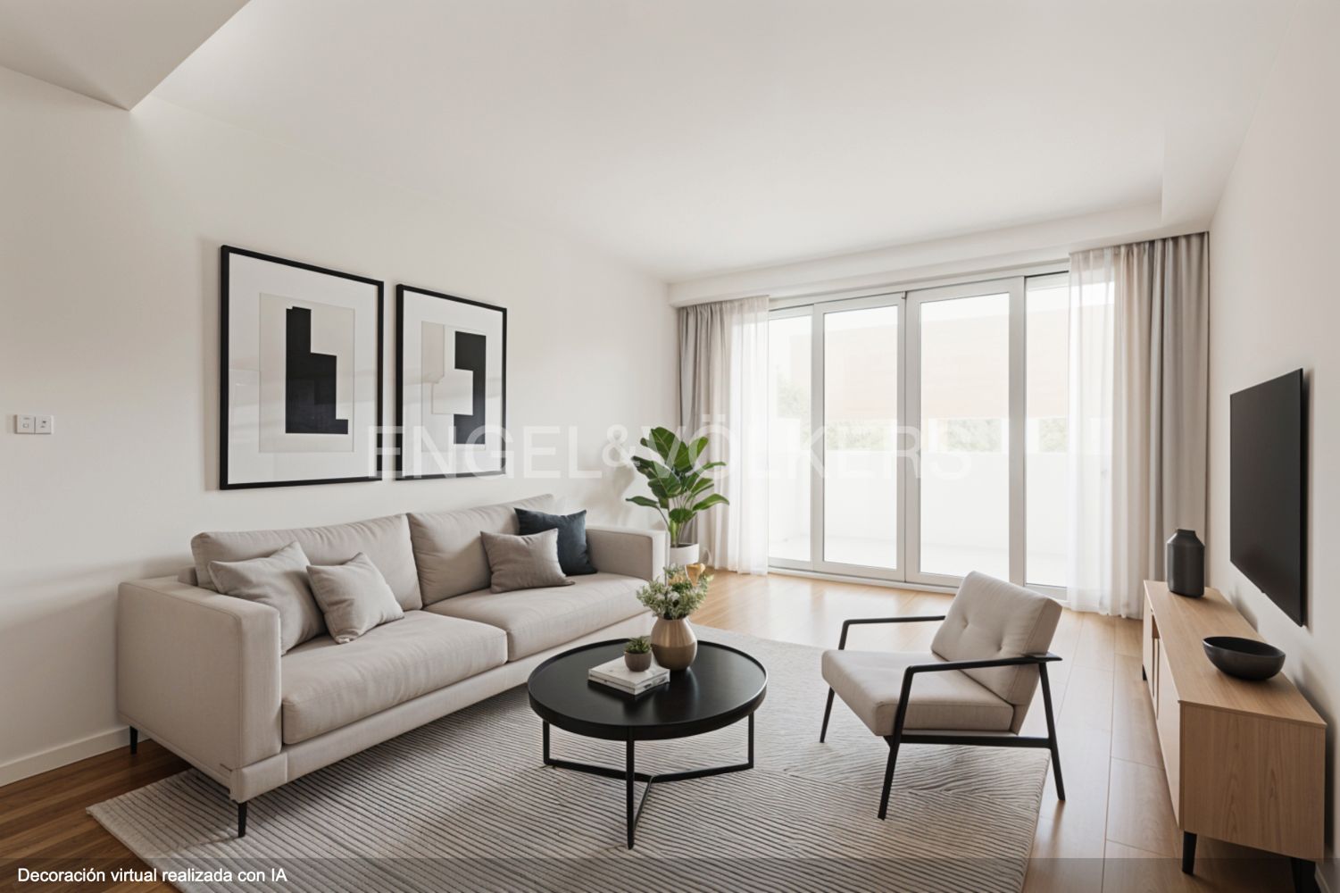 Sala d'estar de Apartament en venda en Picassent amb Calefacció, Traster i Moblat
