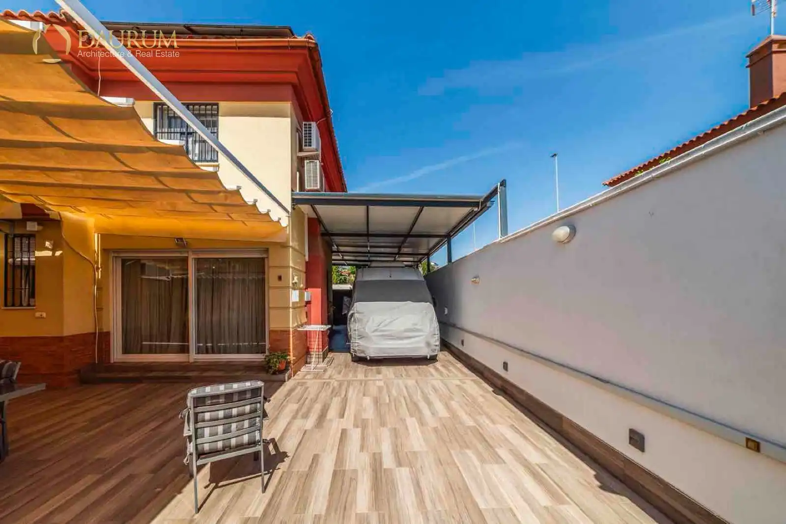 Terraza de Casa adosada en venta en Bormujos con Aire acondicionado, Calefacción y Terraza